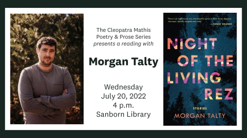 Poetry and Prose with Morgan Talty