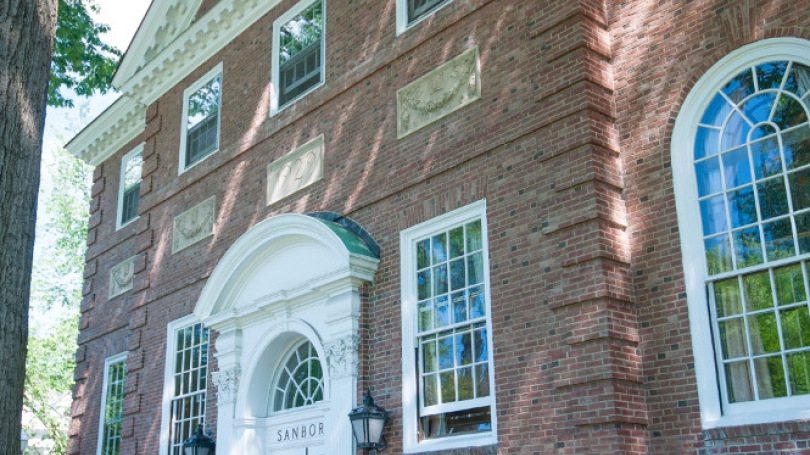 Front door of Sanborn House