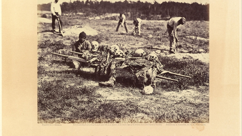 A Burial Party, Cold Harbor, Virginia A Burial Party, Cold Harbor, Virginia